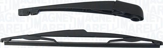 Magneti Marelli 000723180186 - RAMIĘ WYCIERACZKI Z PIÓREM ALFA ROMEO GIULIETTA 05.10 -> TYŁ