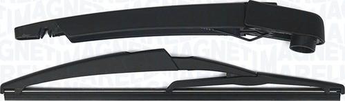 Magneti Marelli 000723180128 - RAMIĘ WYCIERACZKI Z PIÓREM PEUGEOT 2008 03.13 -> TYŁ