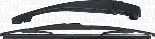 Magneti Marelli 000723180127 - RAMIĘ WYCIERACZKI Z PIÓREM PEUGEOT 208 04.12 -> TYŁ