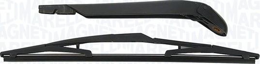 Magneti Marelli 000723180179 - RAMIĘ WYCIERACZKI Z PIÓREM FIAT QUBO 2-DRZWIOWY 10.07 -> TYŁ