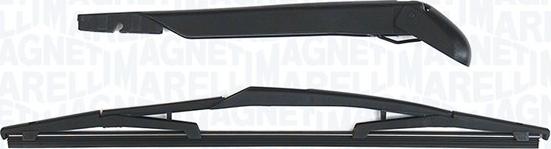 Magneti Marelli 000723180178 - RAMIĘ WYCIERACZKI Z PIÓREM FIAT QUBO 1-DRZWIOWY 10.07 -> TYŁ