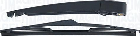 Magneti Marelli 000723180340 - RAMIĘ WYCIERACZKI Z PIÓREM SAAB 9-3 07.07 - TYŁ