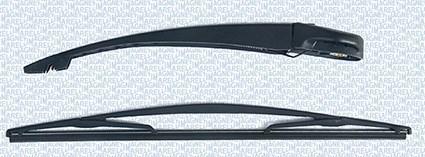 Magneti Marelli 000723180369 - RAMIĘ WYCIERACZKI Z PIÓREM NISSAN MICRA K12 01.12- TYŁ