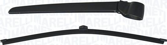 Magneti Marelli 000723180308 - RAMIĘ WYCIERACZKI Z PIÓREM AUDI A1 04.10 - 01.15 TYŁ
