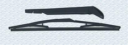 Magneti Marelli 000723180389 - RAMIĘ WYCIERACZKI Z PIÓREM PEUGEOT BIPPER 01.08- TYŁ
