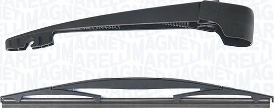 Magneti Marelli 000723180227 - RAMIĘ WYCIERACZKI Z PIÓREM BMW X5 F15 10.13 -> TYŁ