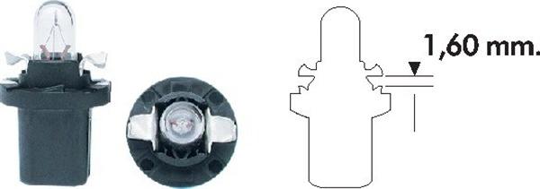 Magneti Marelli 003723100000 — Żarówka, oświetlenie tablicy przyrządów