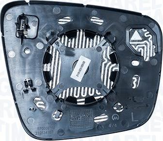 Magneti Marelli 182201566100 — Szkło lusterka, lusterko zewnętrzne