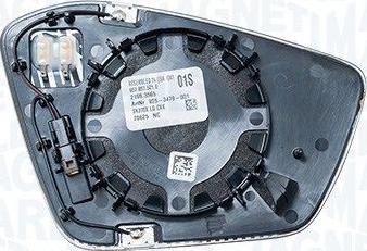 Magneti Marelli 182201607300 - Szkło lusterka zewnętrznego