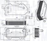 Magneti Marelli 350300003000 — Chłodnica oleju, olej silnikowy
