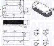 Magneti Marelli 350300003700 — Chłodnica oleju, olej silnikowy