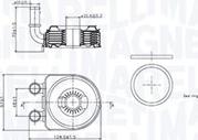 Magneti Marelli 350300002500 — Chłodnica oleju, olej silnikowy