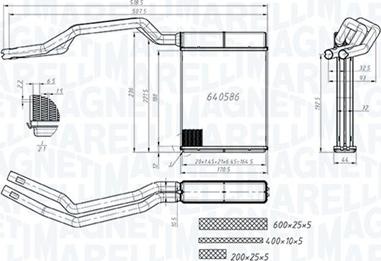 Magneti Marelli 350218453000 - Nagrzewnica