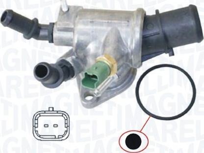 Magneti Marelli 352317100440 - TERMOSTAT OPEL 88C 1.9CDTI ALFA-FIAT