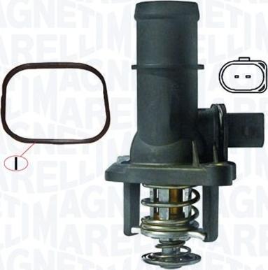 Magneti Marelli 352317101340 - TERMOSTAT VW 100C 1.6