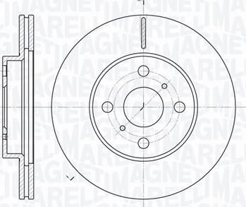 Meyle 30-15 521 0118/PD - TARCZA HAM. TOYOTA P. YARIS 1.0-1.5 99-05