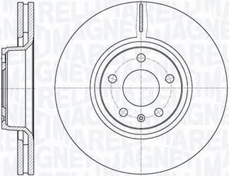 Maxgear 19-1838 - TARCZA HAM. VW P. A6 04- 321MM