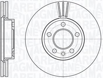 FEBI Bilstein 28504 - Tarcza hamulcowa