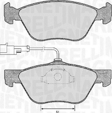 Delphi LP1408 - Klocek hamulcowy kpl.