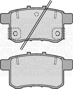 BENDIX Braking BPD2148 - KLOCKI HAMULCOWE TYŁ