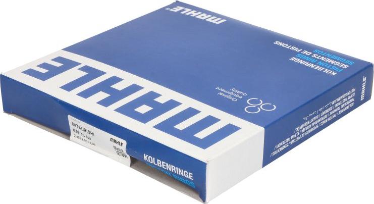 MAHLE 676 13 N0 — Zestaw pierścieni tłokowych
