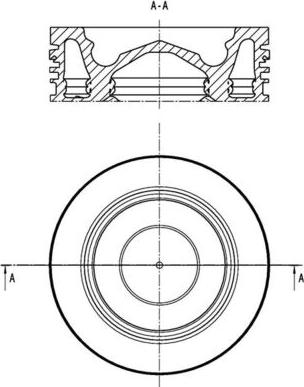 MAHLE 061 PI 00139 000 — Tłok