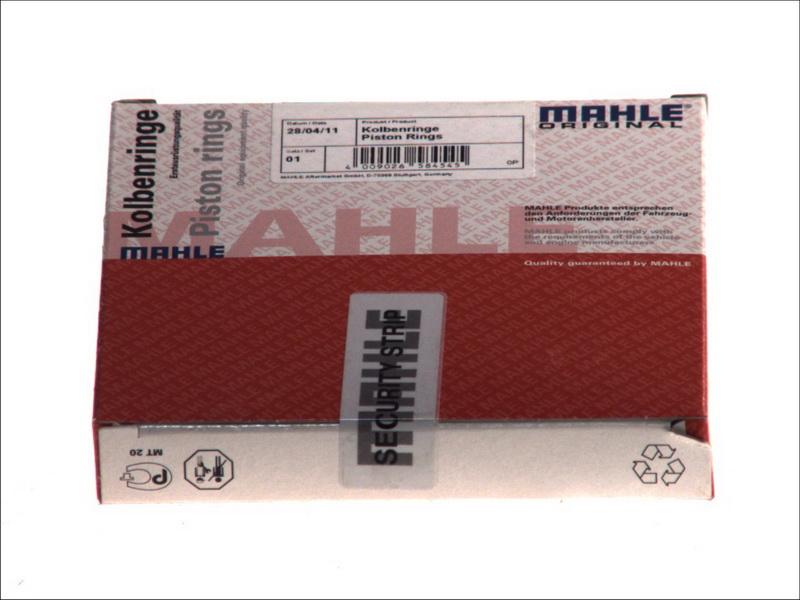 MAHLE 009 70 N0 — Zestaw pierścieni tłokowych