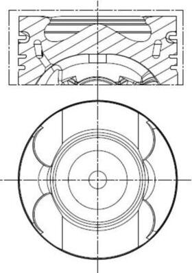 MAHLE 001 PI 00189 000 — Tłok
