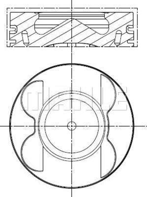 MAHLE 001 PI 00178 000 — Tłok