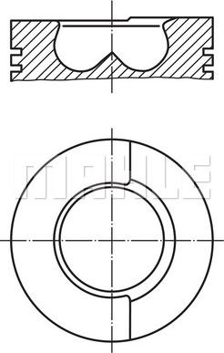 MAHLE 008 29 00 — Tłok