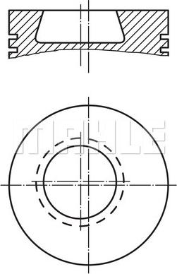 MAHLE 002 80 01 — Tłok