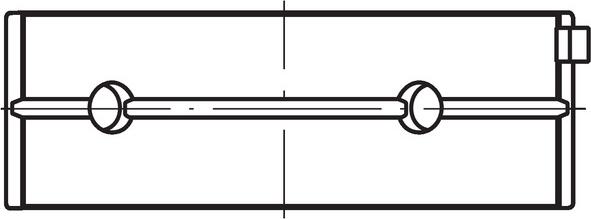 MAHLE 007 HS 22037 000 — Zestaw łożysk wału korbowego