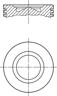 MAHLE 007 PI 00106 001 — Tłok