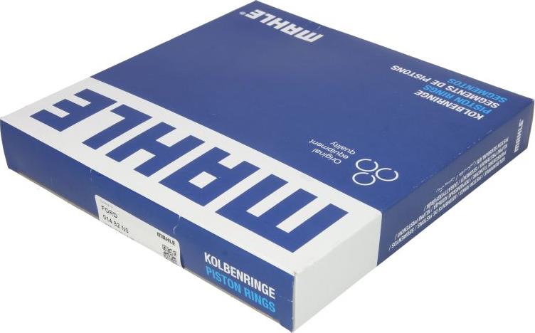 MAHLE 014 82 N0 — Zestaw pierścieni tłokowych
