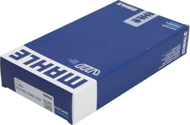 MAHLE 014 HS 21891 025 — Zestaw łożysk wału korbowego