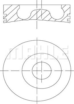MAHLE 010 27 01 — Tłok