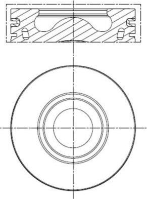 MAHLE 013 PI 00137 002 — Tłok