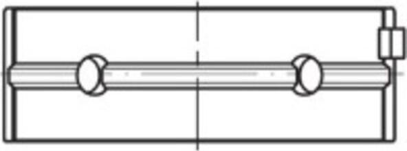 MAHLE 081 HL 21839 000 — Tuleja łożyska wału korbowego