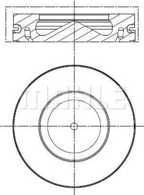 MAHLE 081 PI 00113 002 — Tłok