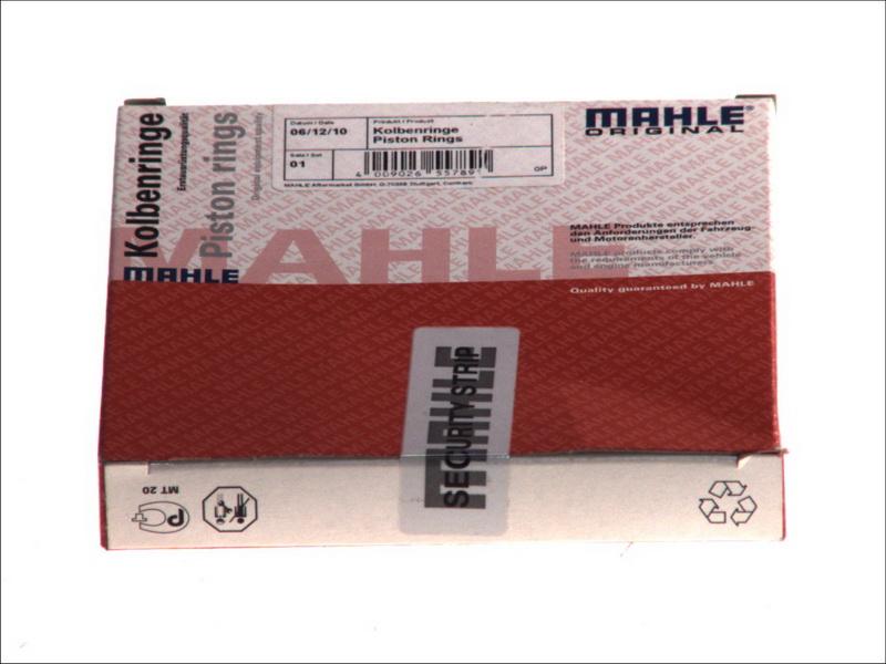 MAHLE 082 72 N0 — Zestaw pierścieni tłokowych