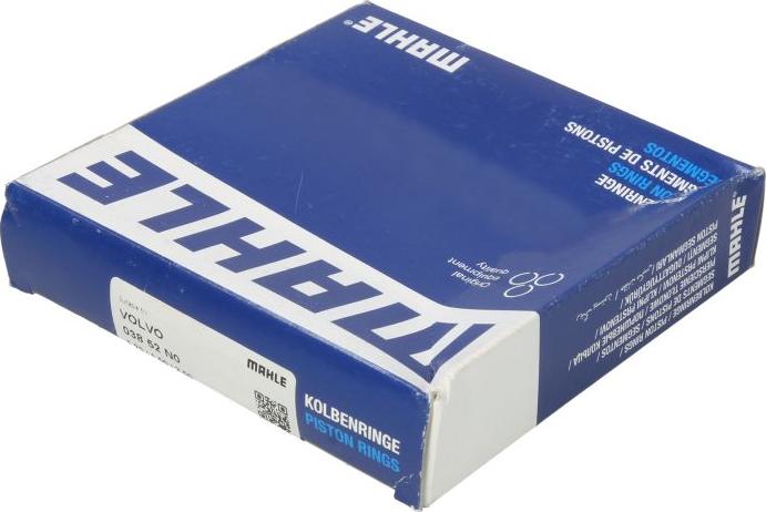 MAHLE 038 52 N0 - PIERŚCIENIE TŁOKOWE VOLVO V40