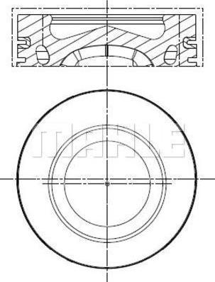 MAHLE 028 PI 00140 000 — Tłok