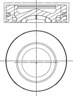 MAHLE 028 PI 00140 002 — Tłok