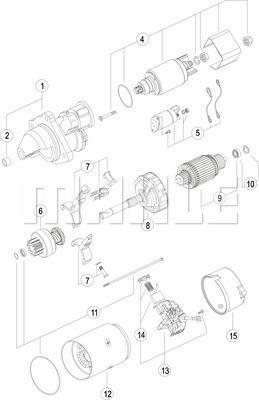 MAHLE MS 289 — Rozrusznik