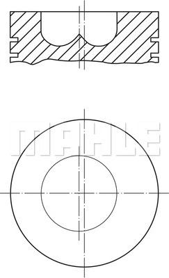 MAHLE 439 14 00 — Tłok