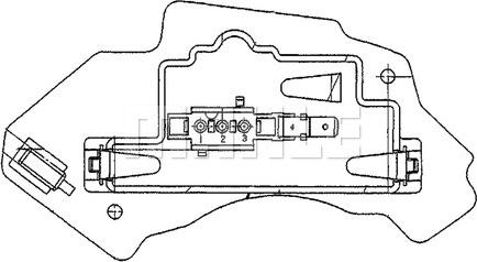 MAHLE ABR 28 000P - REGULATOR DMUCHAWY DB W210 E250D 95-99