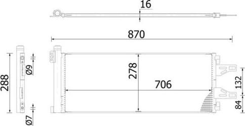 MAHLE AC 368 000S — Skraplacz, klimatyzacja