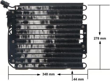 MAHLE AC 316 000S — Skraplacz, klimatyzacja