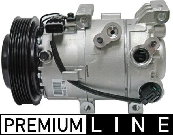 MAHLE ACP 446 000P - Sprężarka klimatyzacji sprężająca i cyrkulująca czynnik chłodniczy