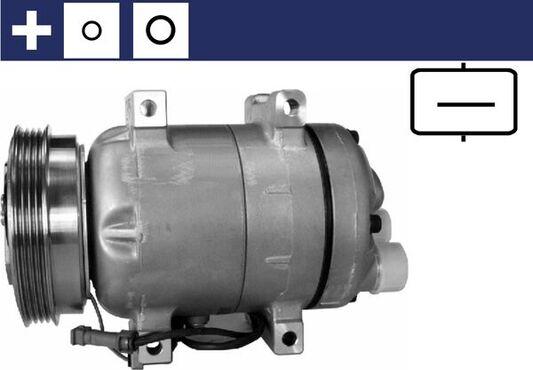MAHLE ACP 53 000S - Sprężarka klimatyzacji sprężająca i cyrkulująca czynnik chłodniczy